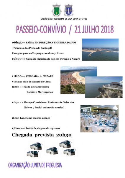 Passeio-Conv&iacute;vio da Uni&atilde;o das Freguesias 2018