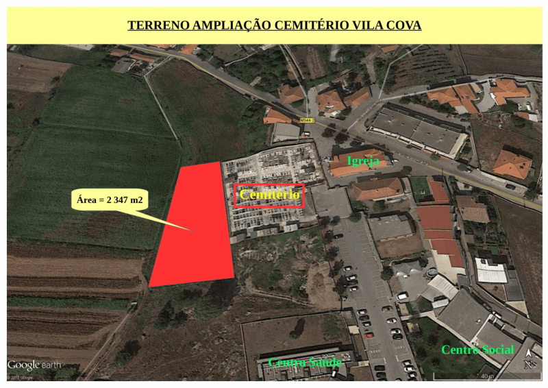 Aquisi&ccedil;&atilde;o Terreno Amplia&ccedil;&atilde;o Cemit&eacute;rio Vila Cova